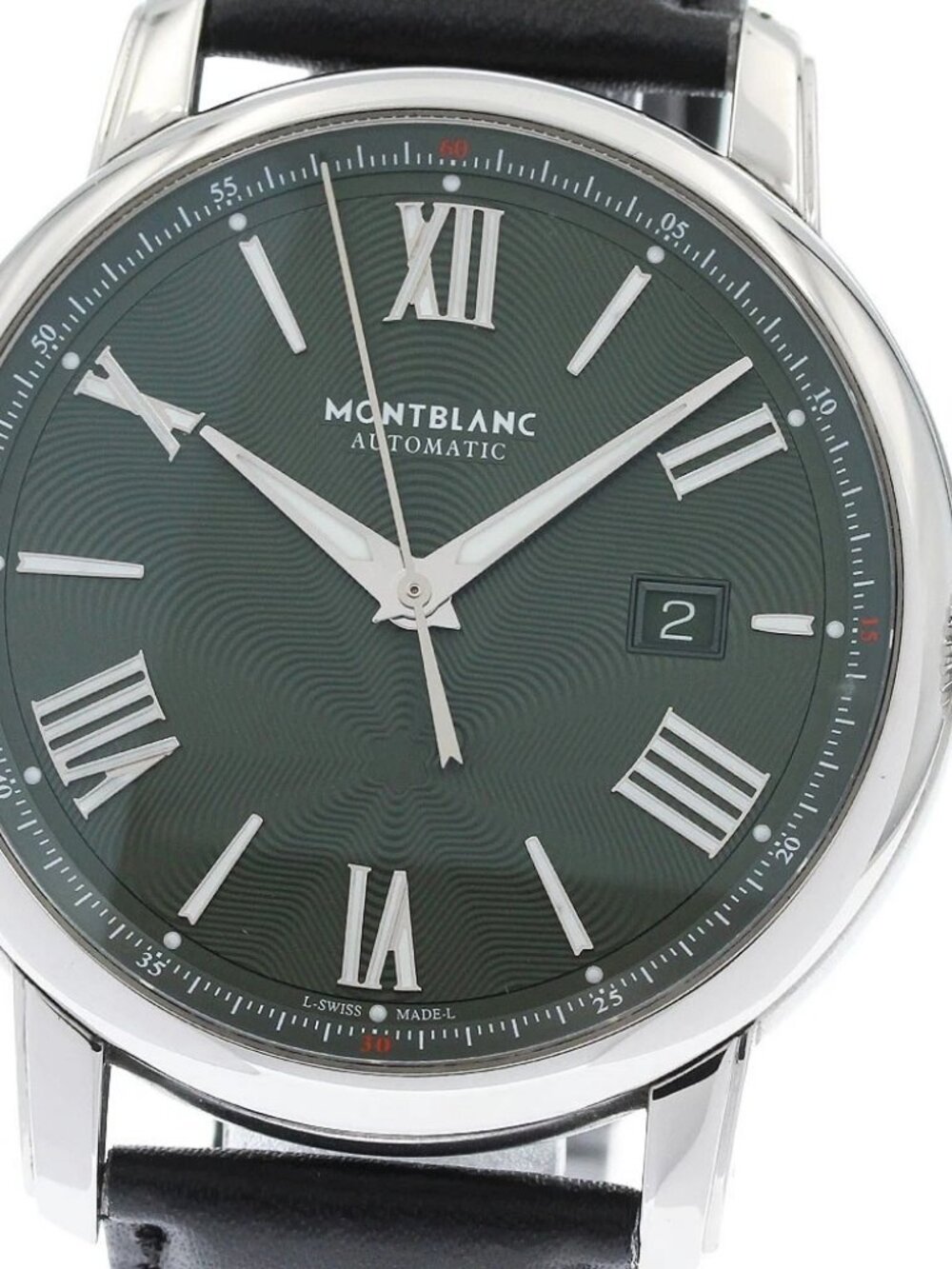 MONTBLANC Star Legacy 132948 Date green Dial Automatic Men's Watch_965004